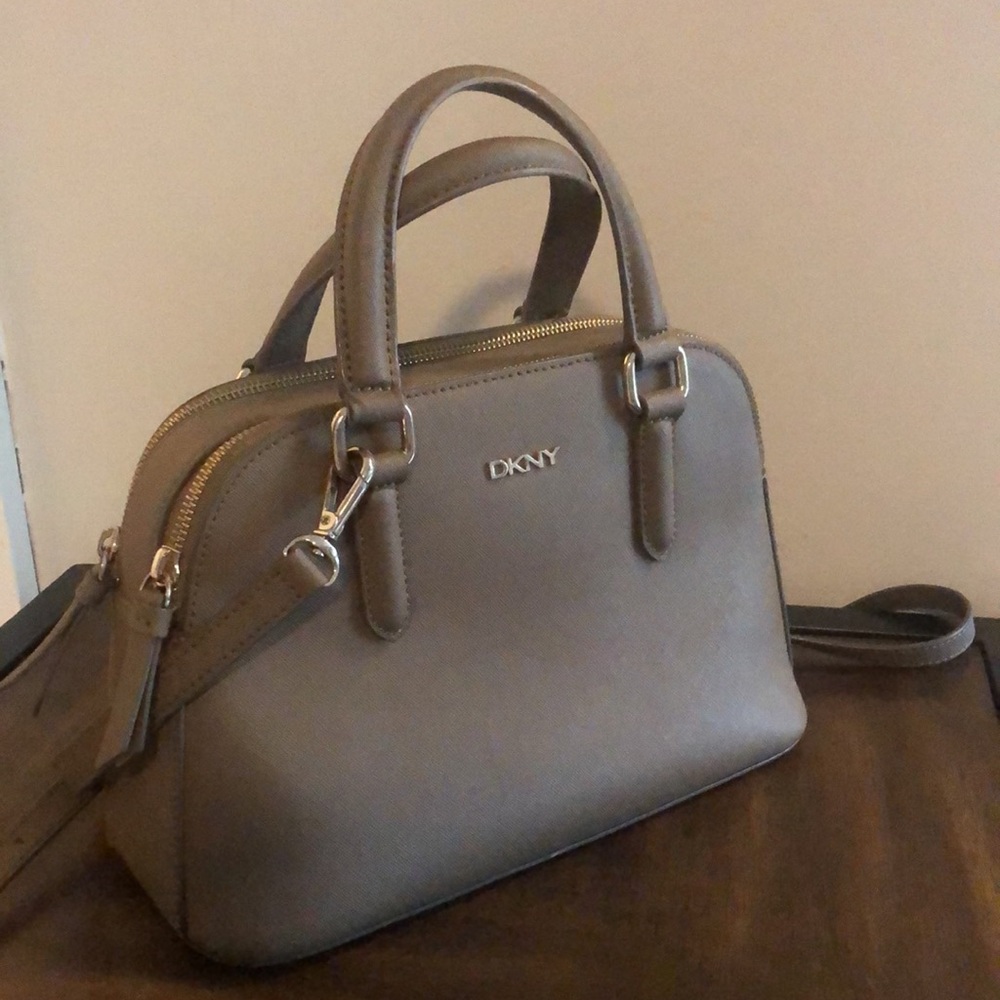 DKNY Saffiano leather Bryant Park handbag